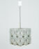 Cut glass cube pendant lamp from Kamenický Šenov, 1950's