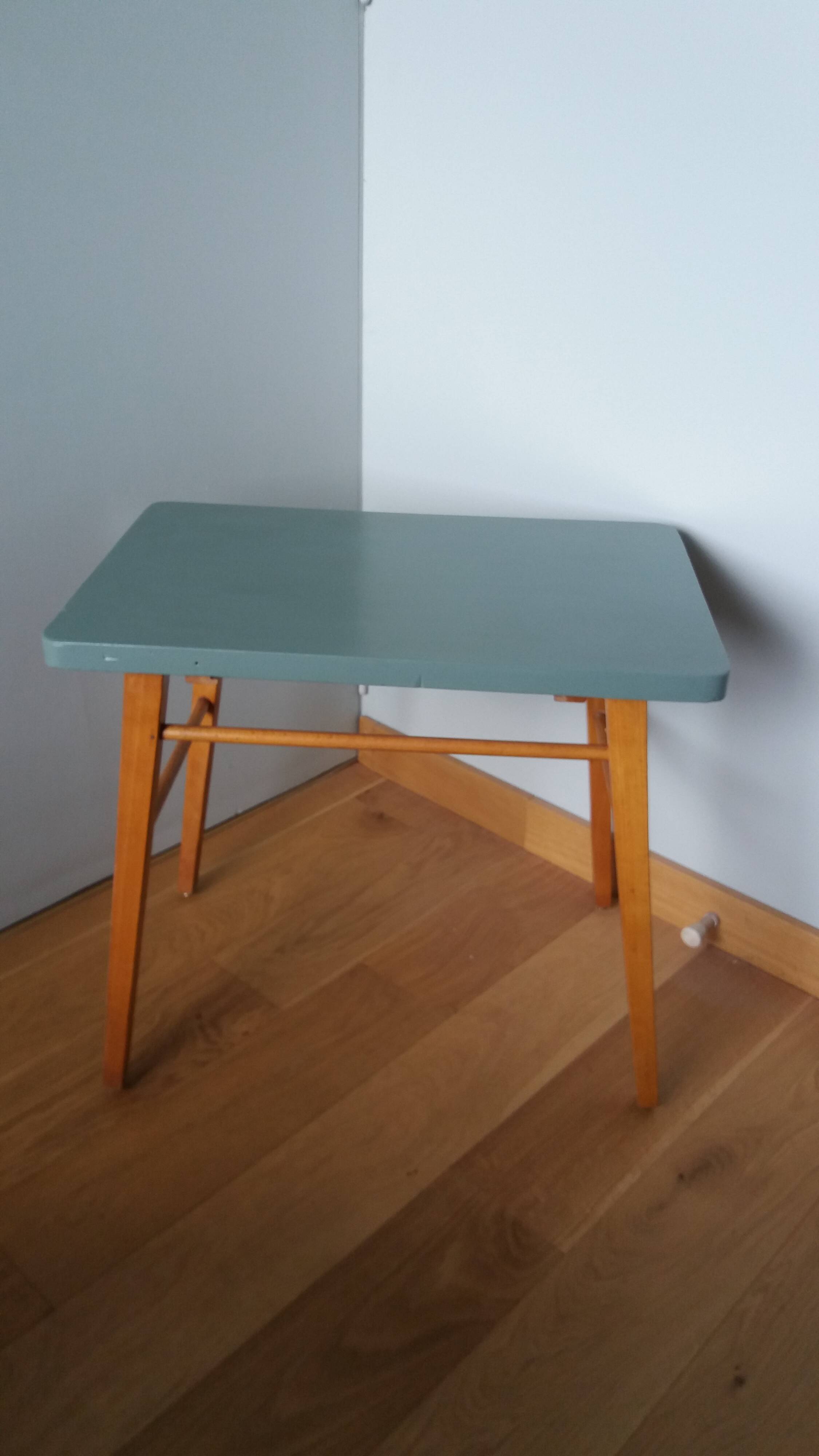 Bureau pupitre enfant pieds compas