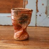 Mug en grès pyrite signée La Borne