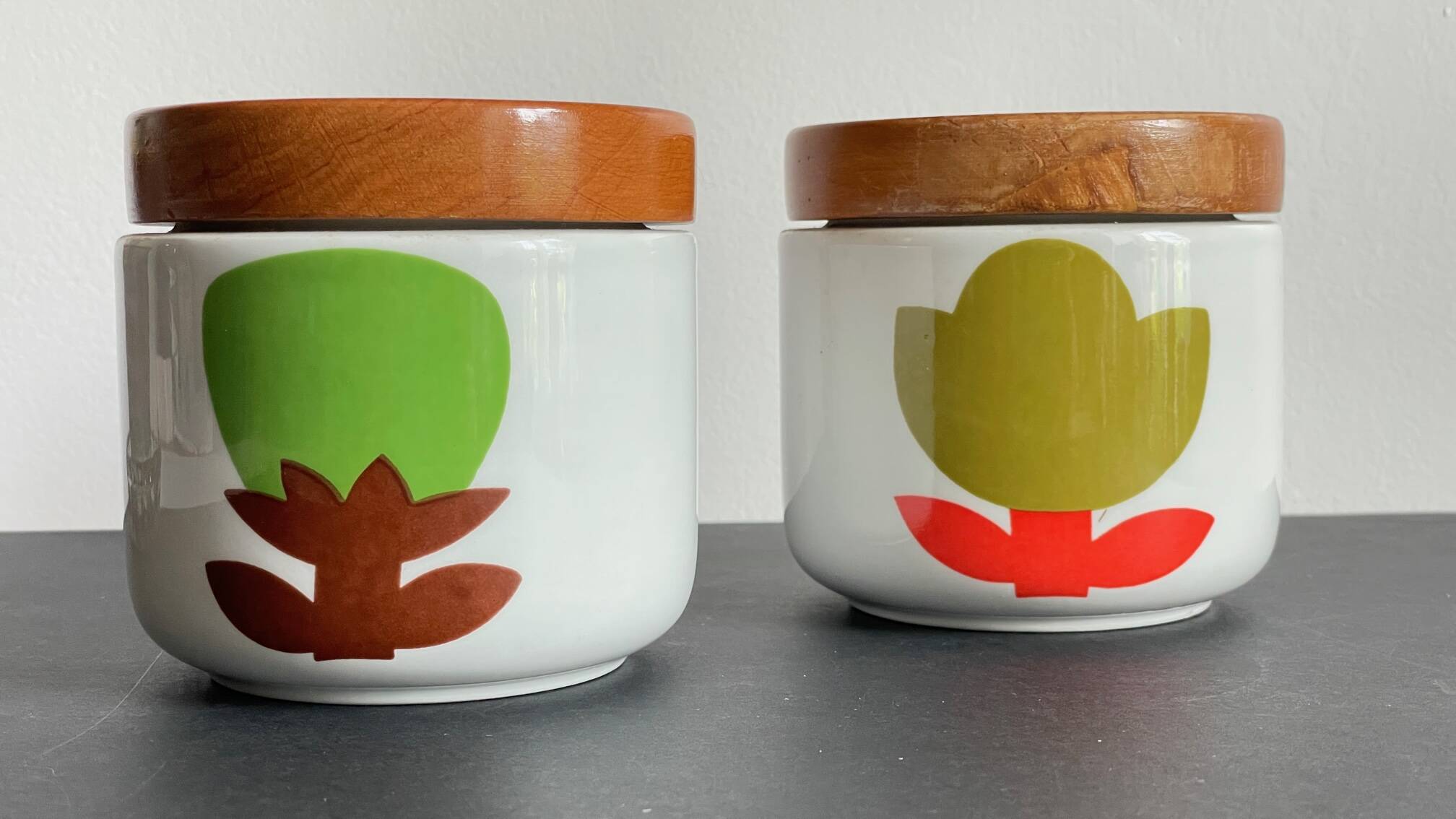 Jars franco pozzi - made in italy vintage