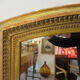 Miroir restauration, doré