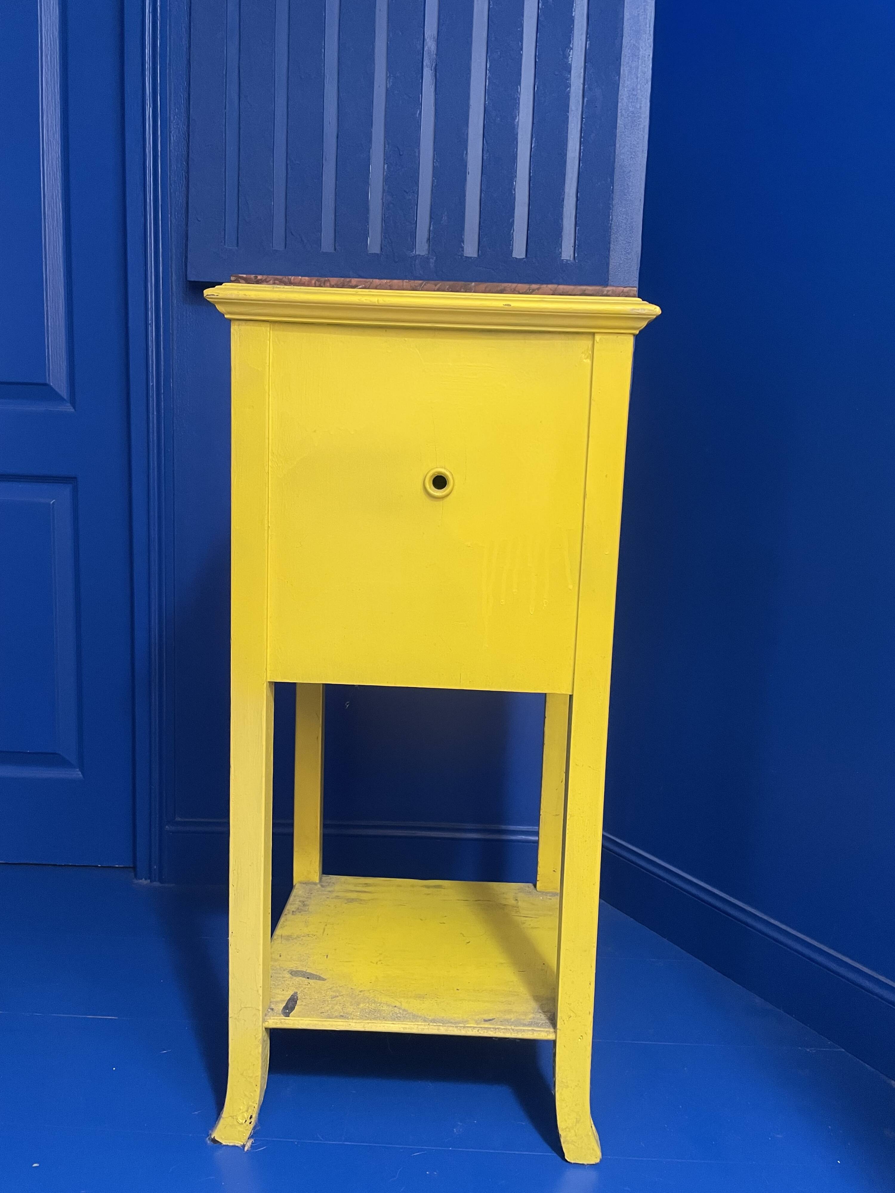 Revamped antique bedside table/side table/accent furniture