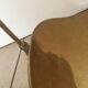 Log holder basket for brass fireplace