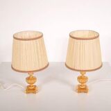 1970s Pair of table lamps by Sciolari, Italy