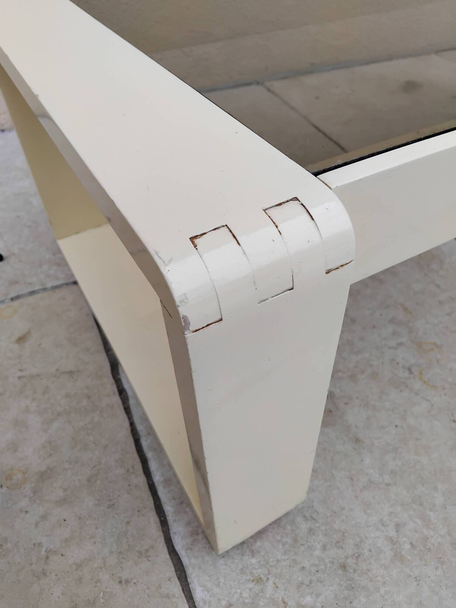 Table basse vintage année 70 design