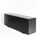 Vintage minimalist sideboard. Solid oak wood. Mid 90s.
