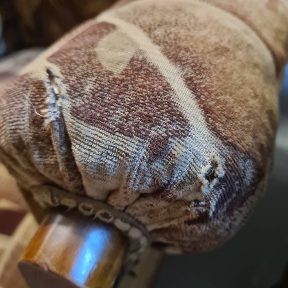 French Art Deco Lounge Armchair Circa 1920.