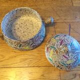 Yvan Borty salad bowl 1950 with lid
