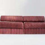 De Sede DS 88 modular sofa leather patchwork Switzerland 1970s