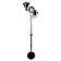 Floor Lamp by Brusasco e Torletta mod P433 for Luci Milano , Italian Modernism