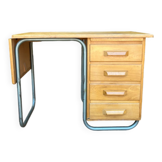Desk ois and steel in the spirit of bauhaus 1950