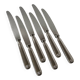 Set of 6 Vintage Modernist Sea Shell Design Dinner Knives