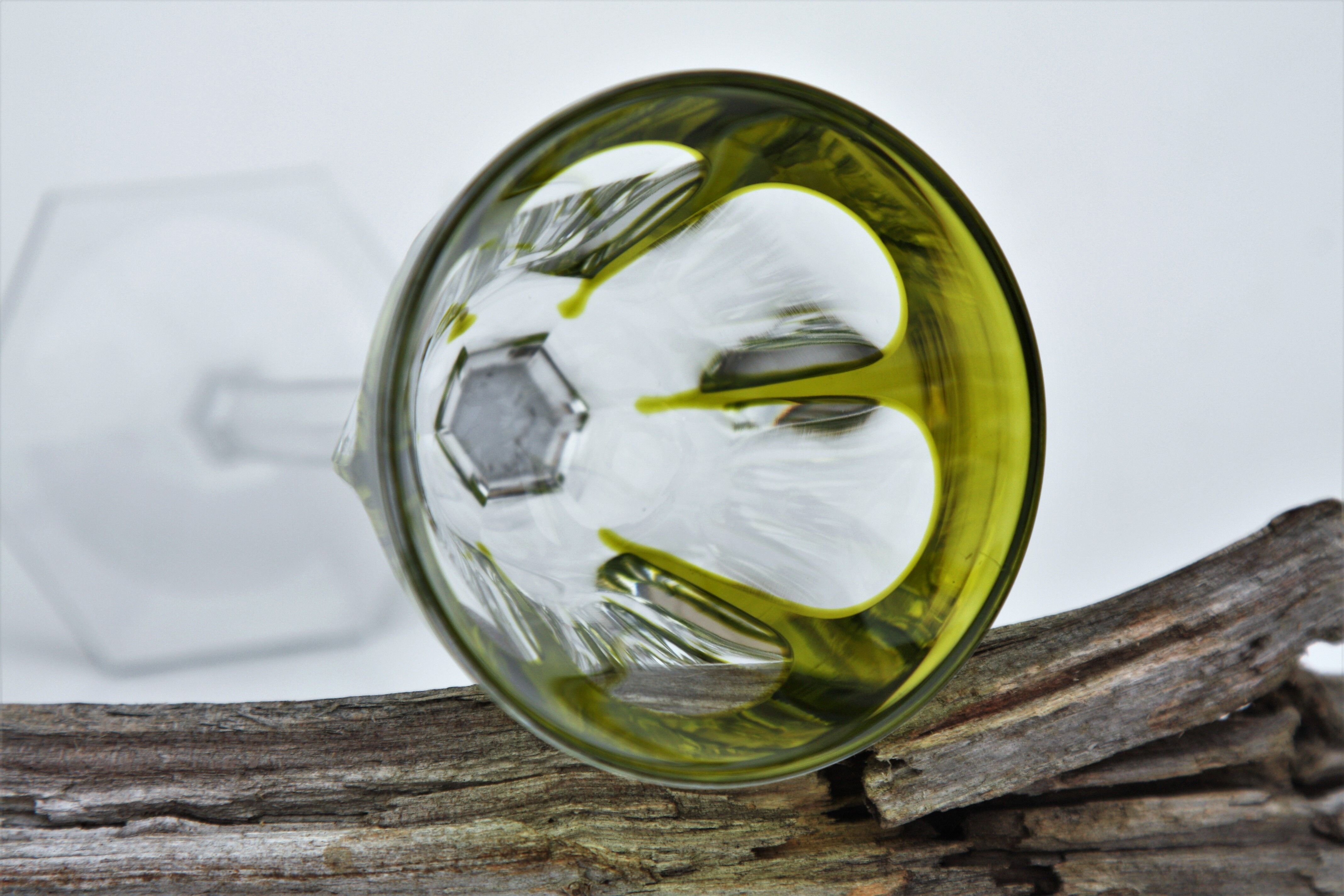 Rhine wine glass in Baccarat crystal harcourt model