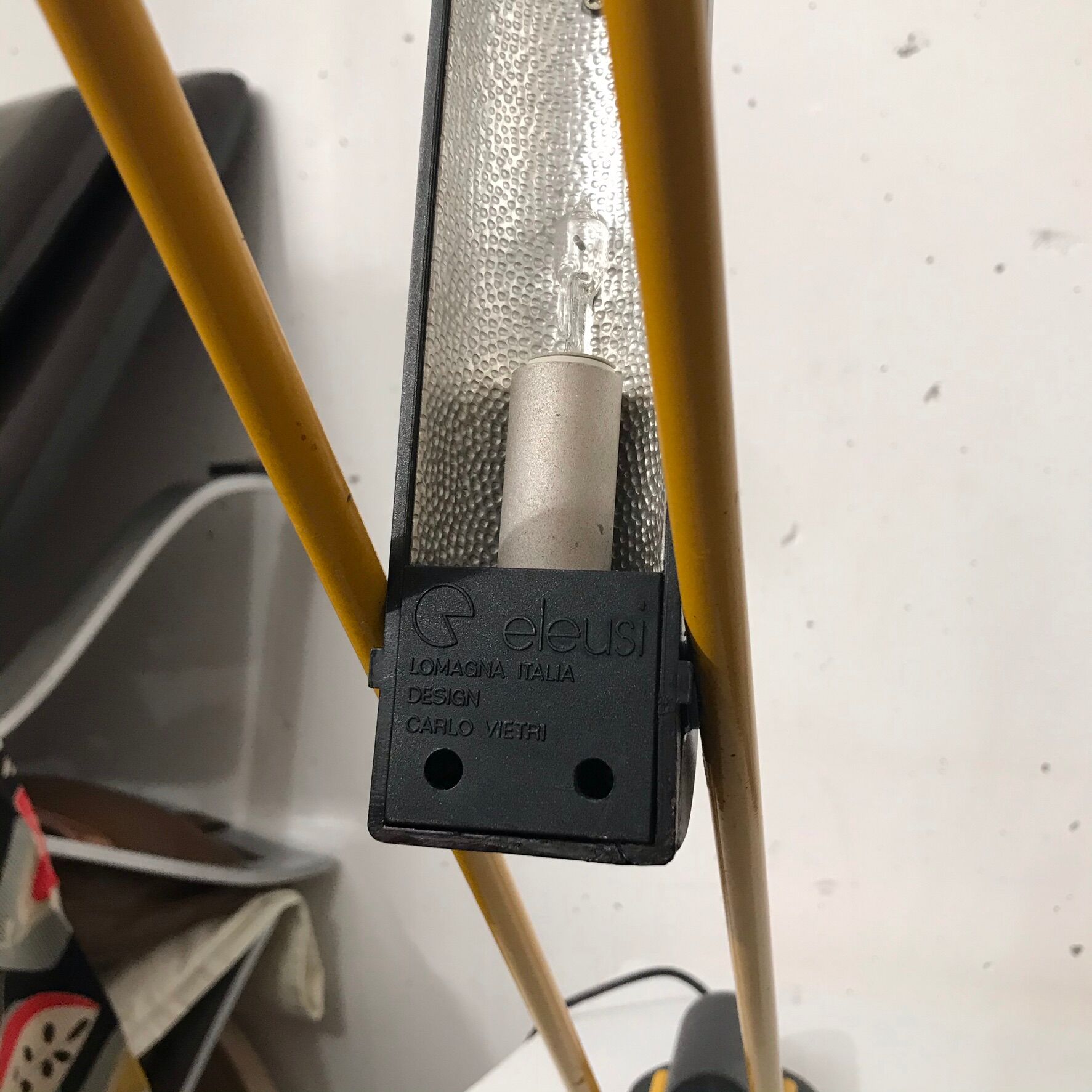 Desk lamp, Carlo Vietri, Eleusi, 1980