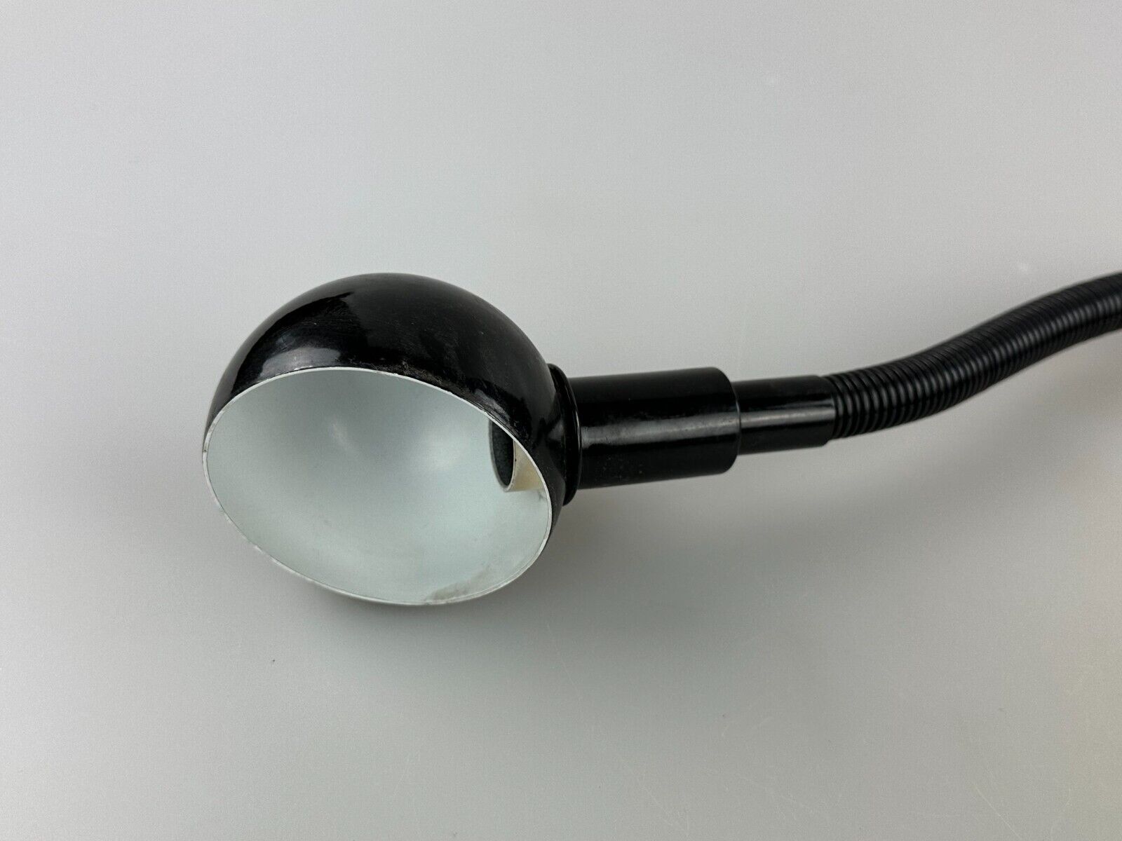 60s 70s table lamp clamp lamp gooseneck space age design metal