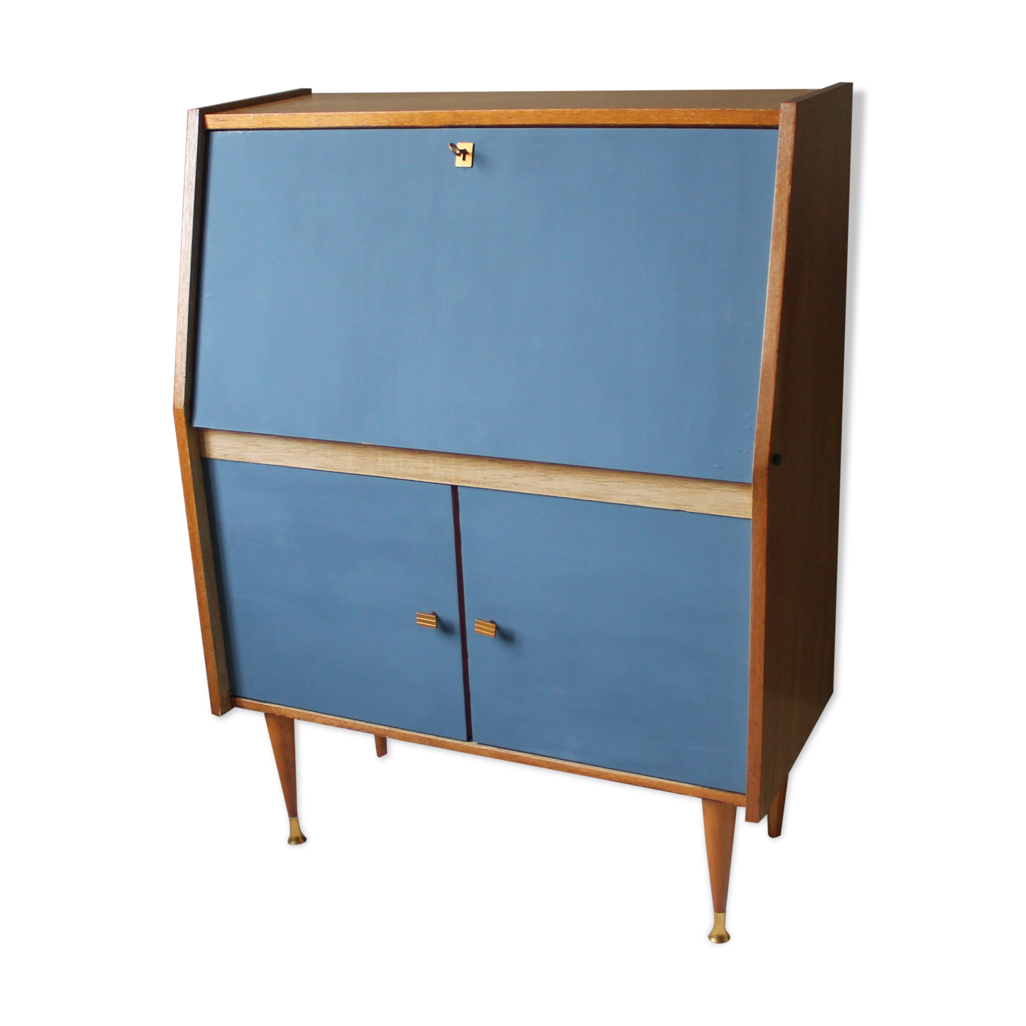 Meuble 'secrétaire-bureau' vintage