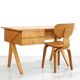 Birch EB02 desk by Cees Braakman for Pastoe