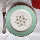 Flat earthenware plates