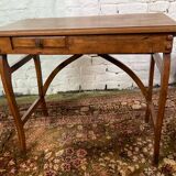 Old small solid wood desk