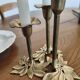 Brass candlestick.