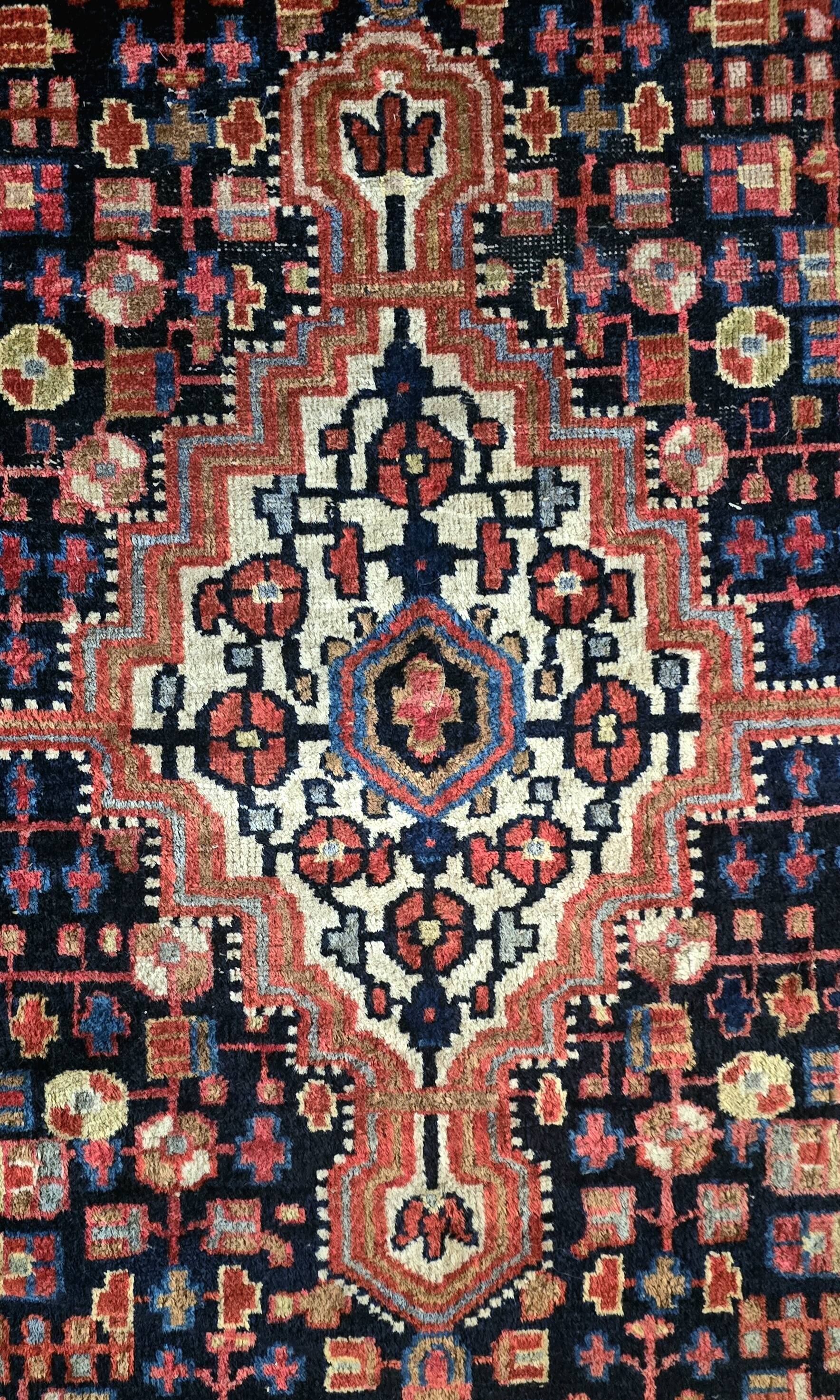 Handmade Persian wool rug – Heriz / Bakhtiari – 163 x 108 cm