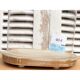 Globe en verre ovale 27 cm haute