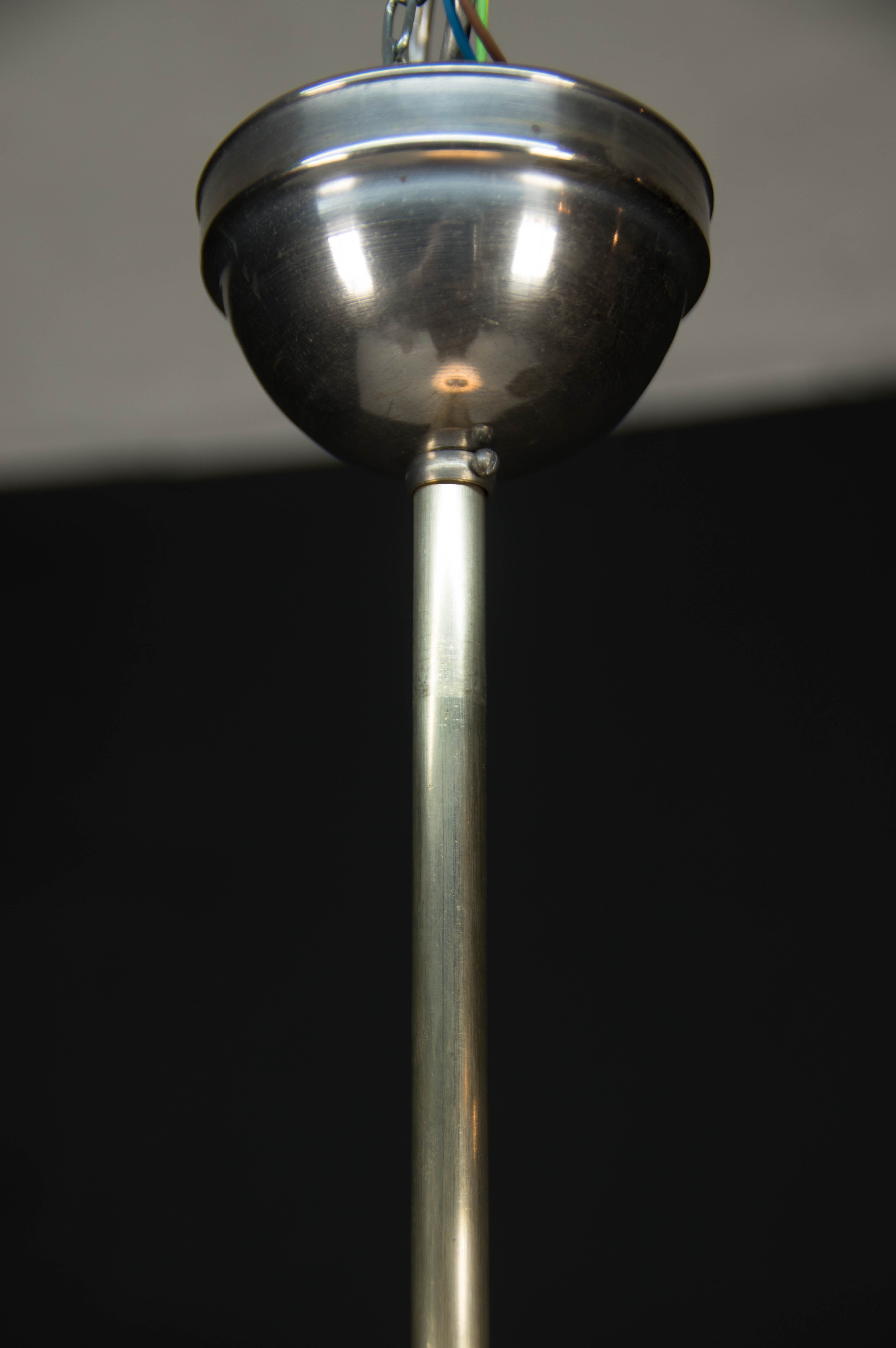 Pendant light with adjustable height by Peter Behrens, 1910s
