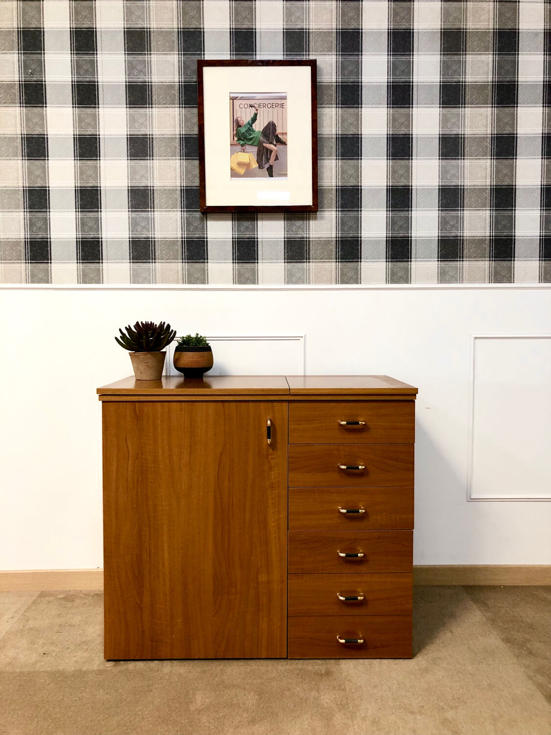 Vintage storage cabinet