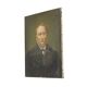 Antique Painting Portrait of a Man Signed Early 20th Century