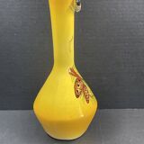 Soliflore vase with cicada decoration signed Albert Feray Vallauris 20th century - 25 cm