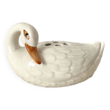 Ceramic duck spades flower