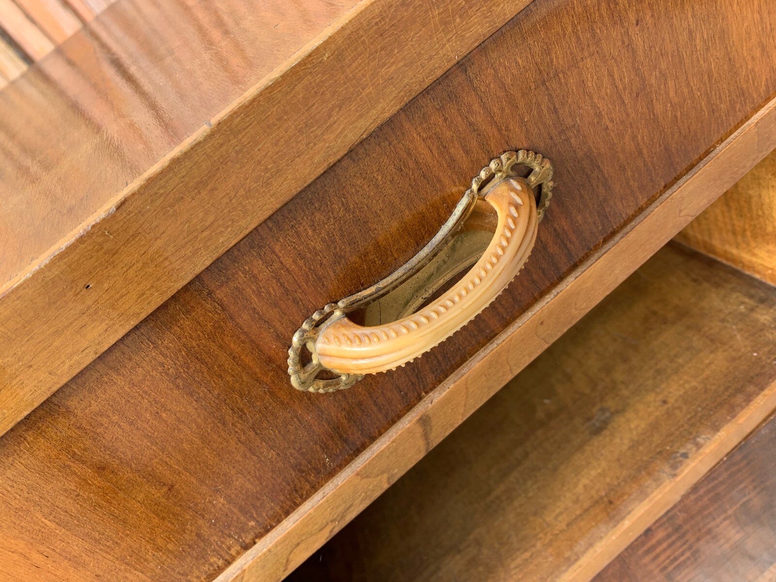 Art deco Hungarian nightstands, 1930s, set of 2