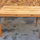 Scandinavian solid wood kitchen dining table for 4 people