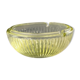 Cendrier en verre moulé