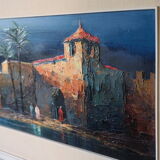 Huile sur toile par Harry Winkler