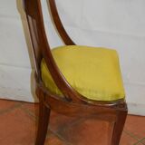 Mahogany gondola chair