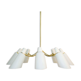 1950s Opaline Chandelier