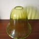 old blown glass lampshade vintage pendant light