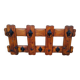Porte manteau mural vintage bois année 80