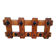 Porte manteau mural vintage bois année 80