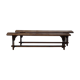 Solid wood country benches