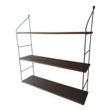Vintage three-tier string shelf