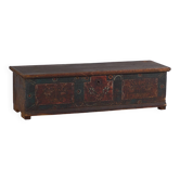 Antique storage chest in dark tones (c.1870) #41