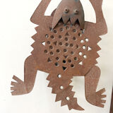 Pair of lizard sconces