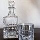 Verres à whisky cristal vintage 70