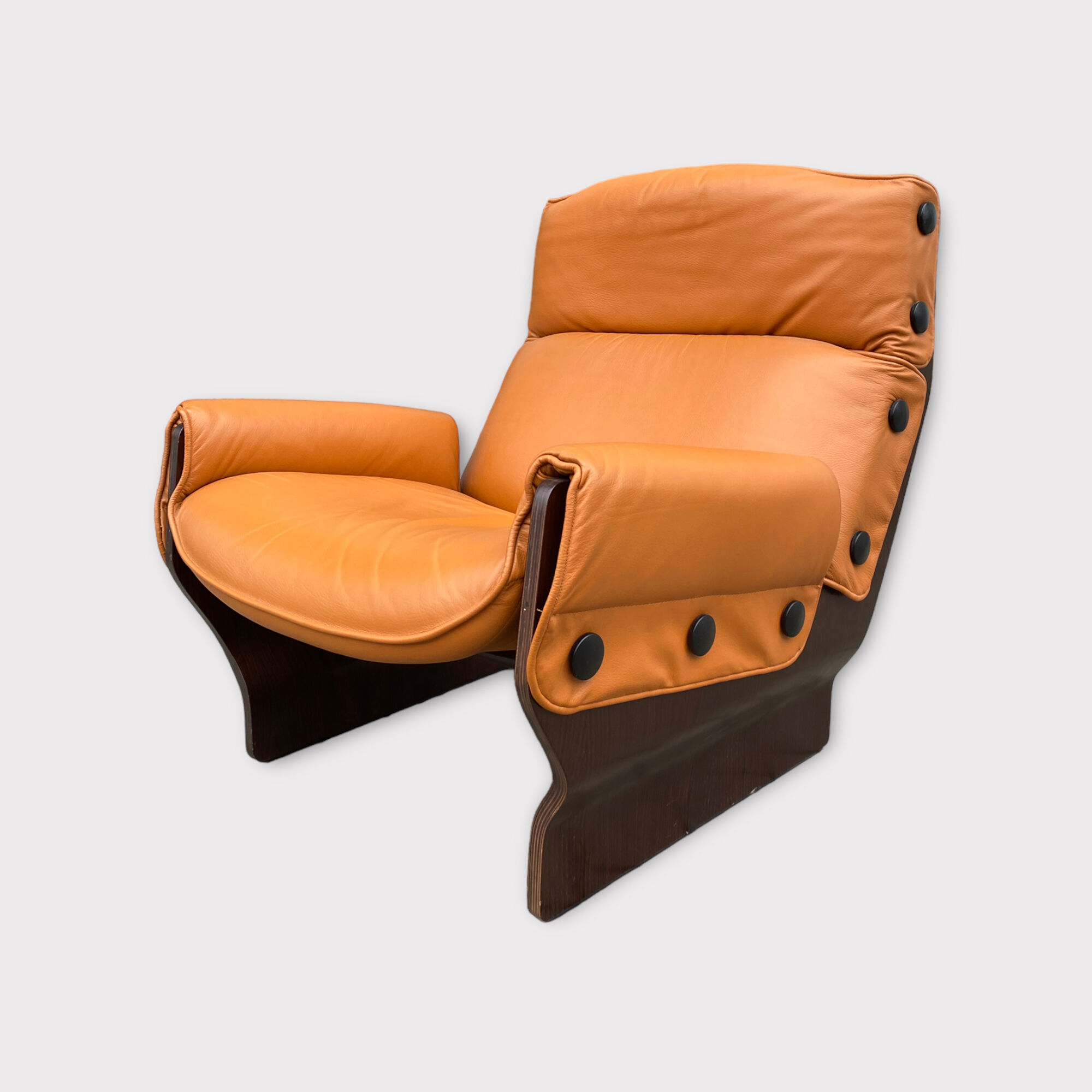 Lounge chair P110 Canada by Osvaldo Borsani for Techno, 1970s