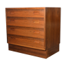 Rosewood mid century danish chest of drawers by P. Hundevad 1960s