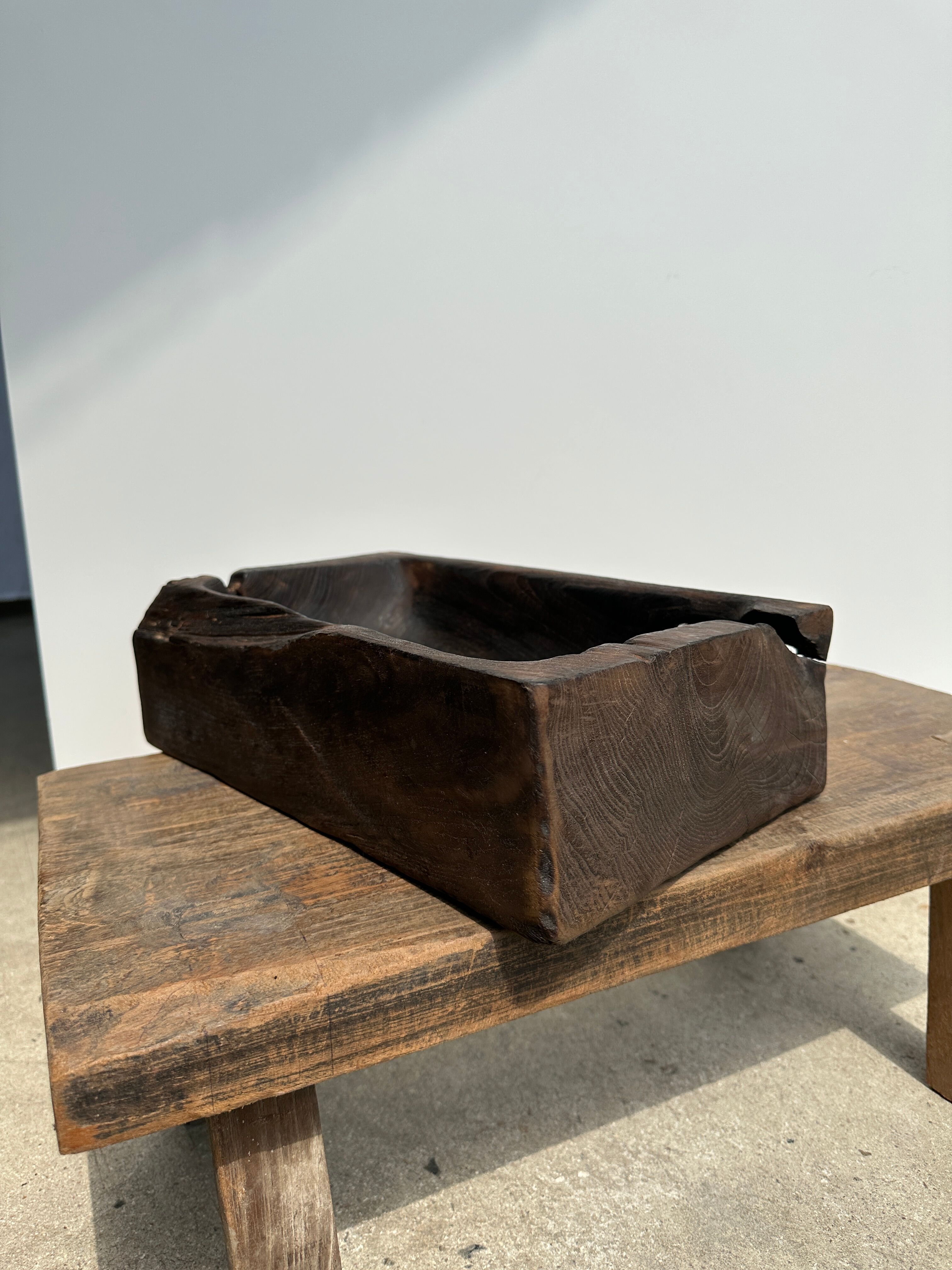 Asian teak empty pocket