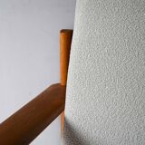 Scandinavian oak armchair