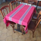 Authentic bistro tablecloth
